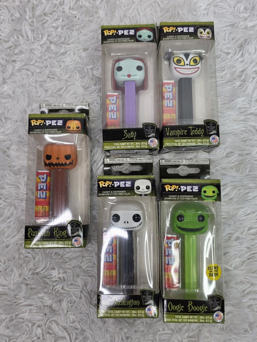 PEZ Nightmare Before Christmas Assorted Candy Dispensers - Multi-Color
